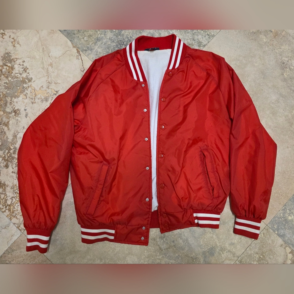 Red Varsity Jacket